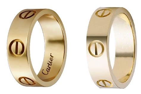 cartier gold love ring dupe